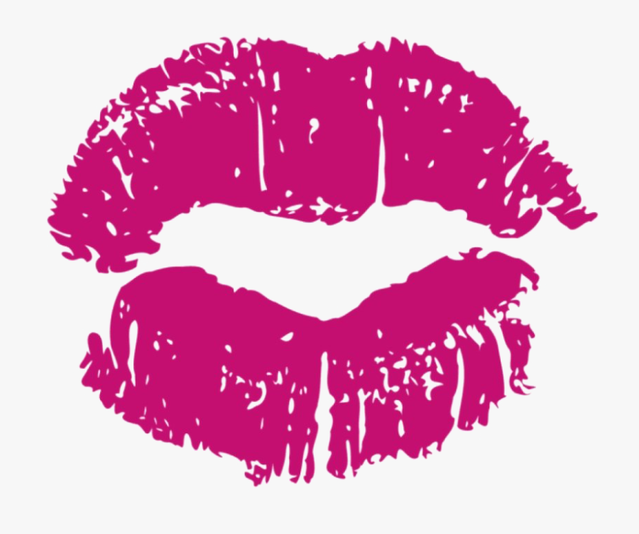 Kiss Mark - Pink Kiss Clipart, Transparent Clipart