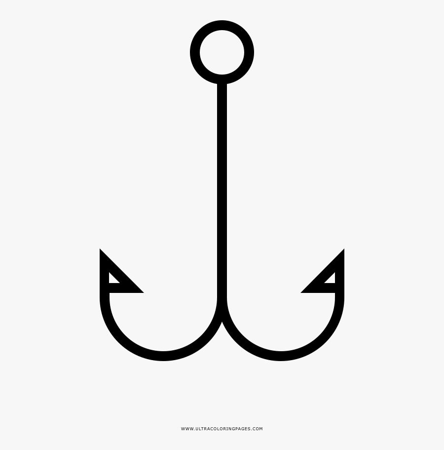 Transparent Fishing Hook Png, Transparent Clipart