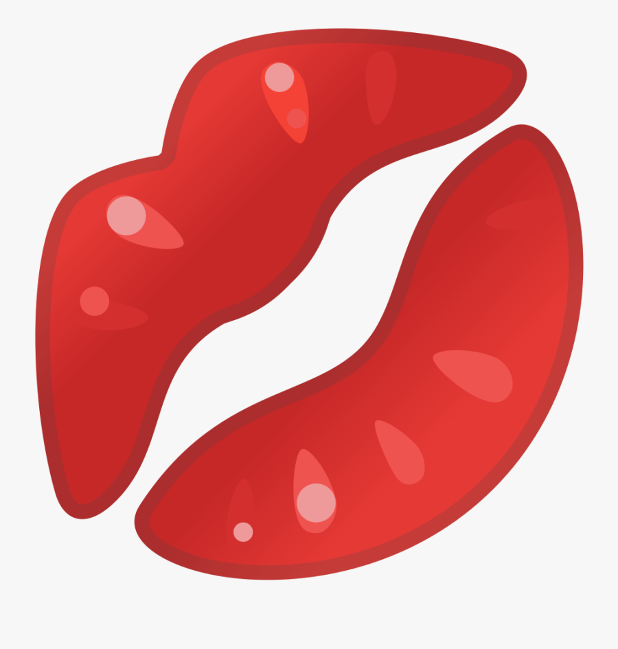 Kiss Emoji, Transparent Clipart