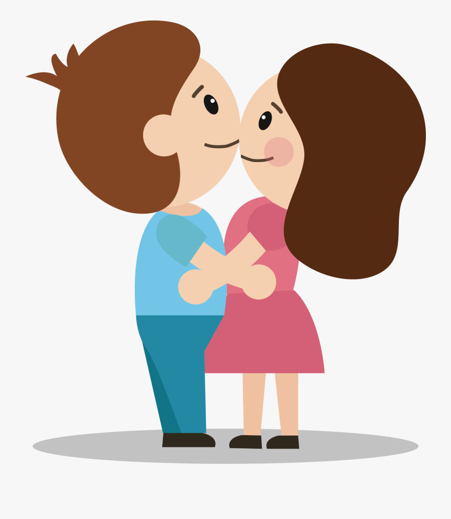 Transparent Kiss Mark Png - Couple Png, Transparent Clipart