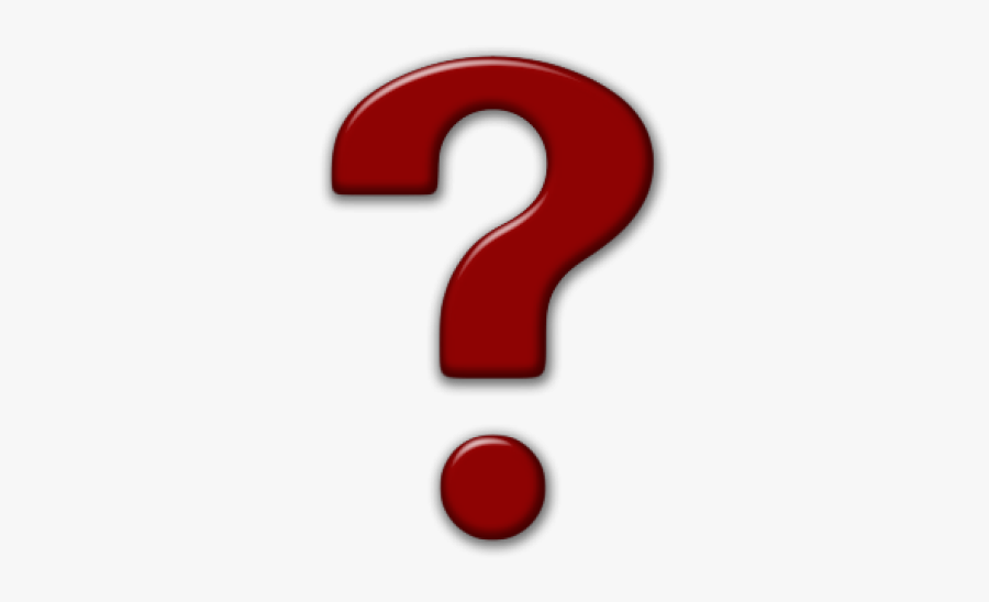 Question Mark, Transparent Clipart