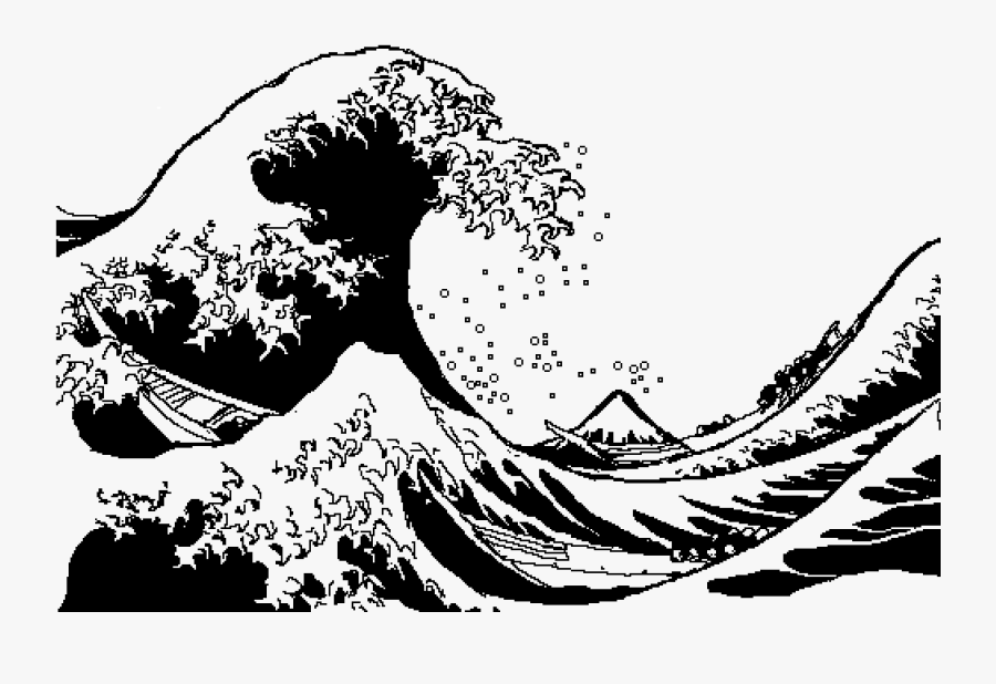 Wave Clipart Great Wave - Great Wave Off Kanagawa (kanagawa Oki Nami Ura), From, Transparent Clipart