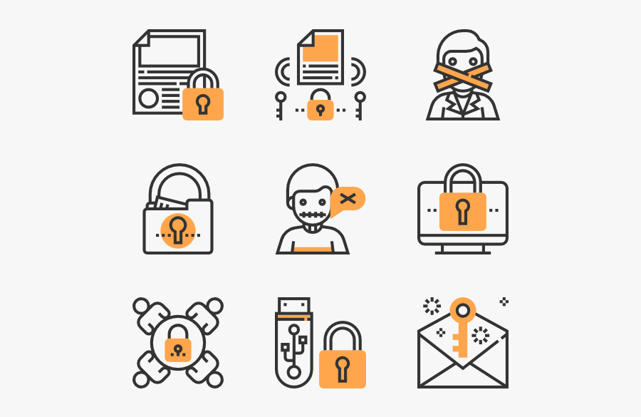 Confidential Information Confidential Icon, Transparent Clipart