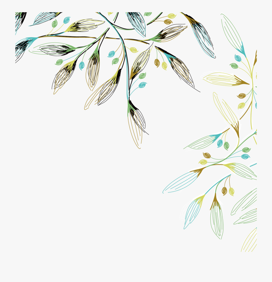 Watercolor Leaves Png File - Transparent Background Watercolor Leaves, Transparent Clipart