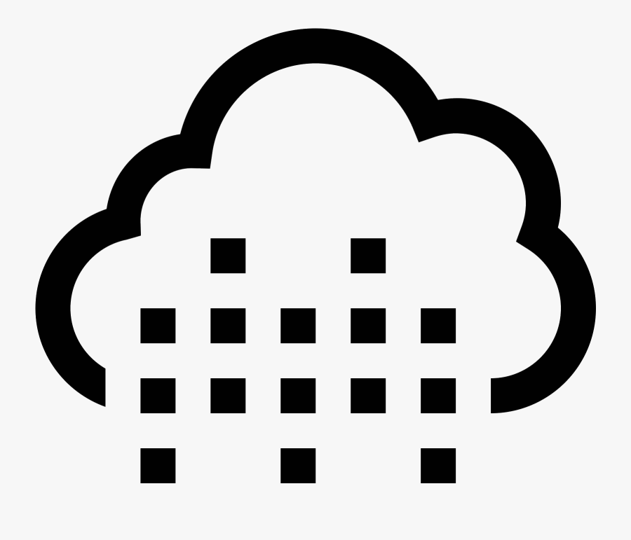 Transparent Raining Money Png - Sad Cloud, Transparent Clipart