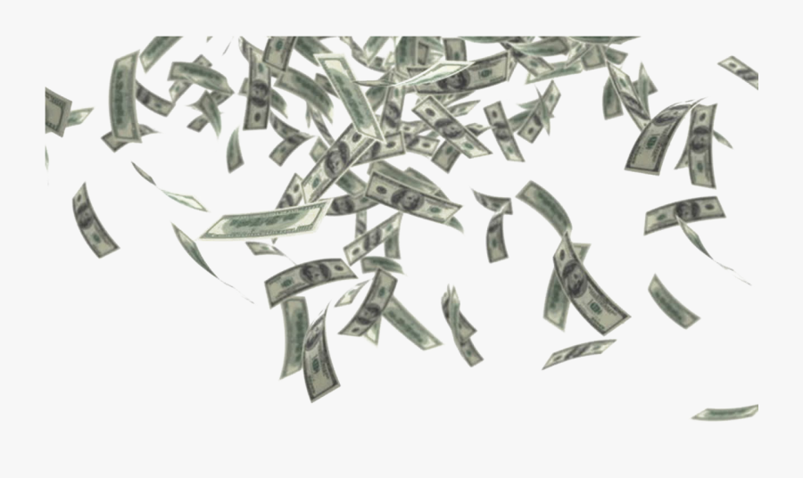 Falling Money Png Photo - Raining Money Transparent Background, Transparent Clipart