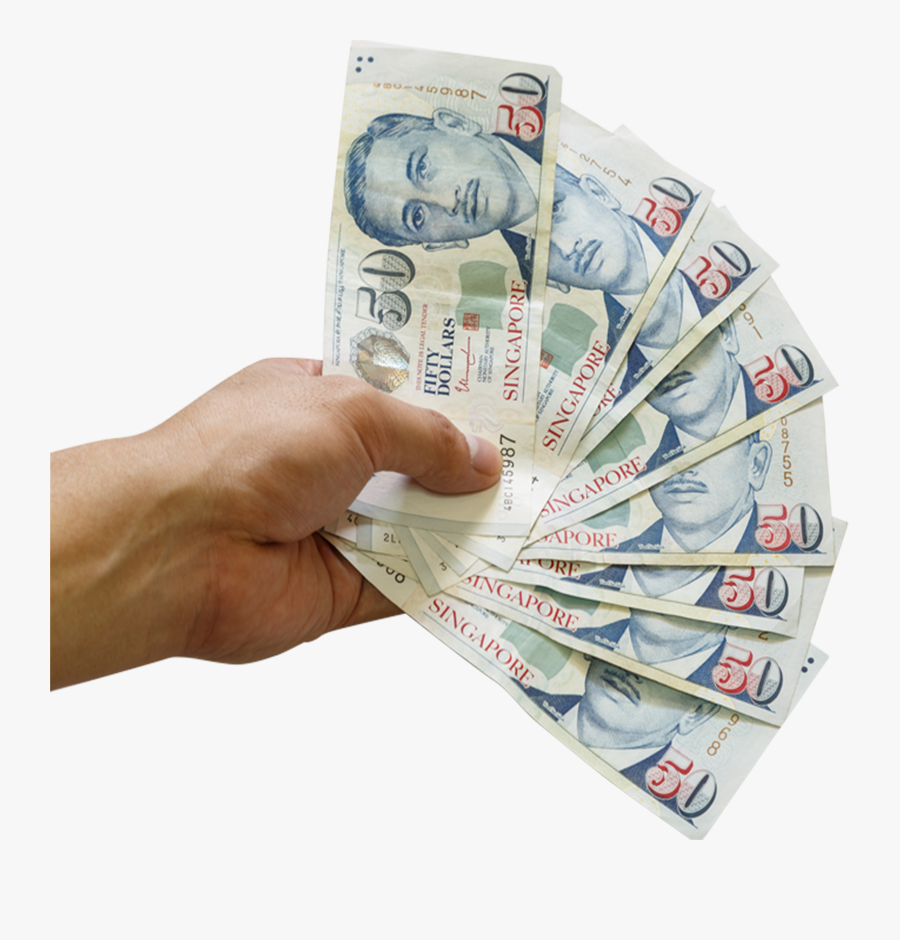 Transparent Raining Money Png - Singapore Money Png, Transparent Clipart