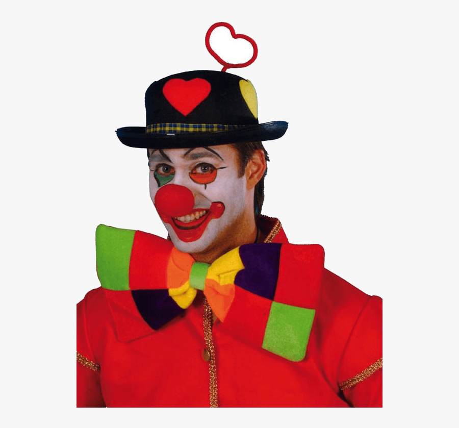 Red Sponge Clown Nose - Clown, Transparent Clipart