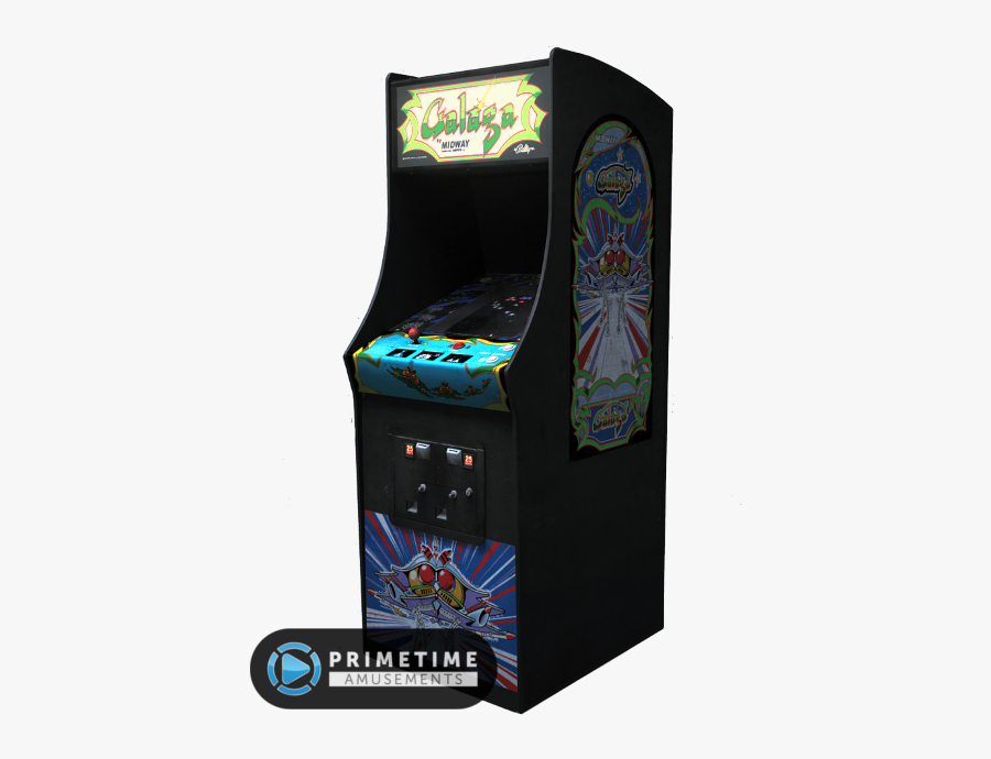 Galaga Video Arcade Game By Namco & Midway - Galaga Arcade Cabinet Price, Transparent Clipart