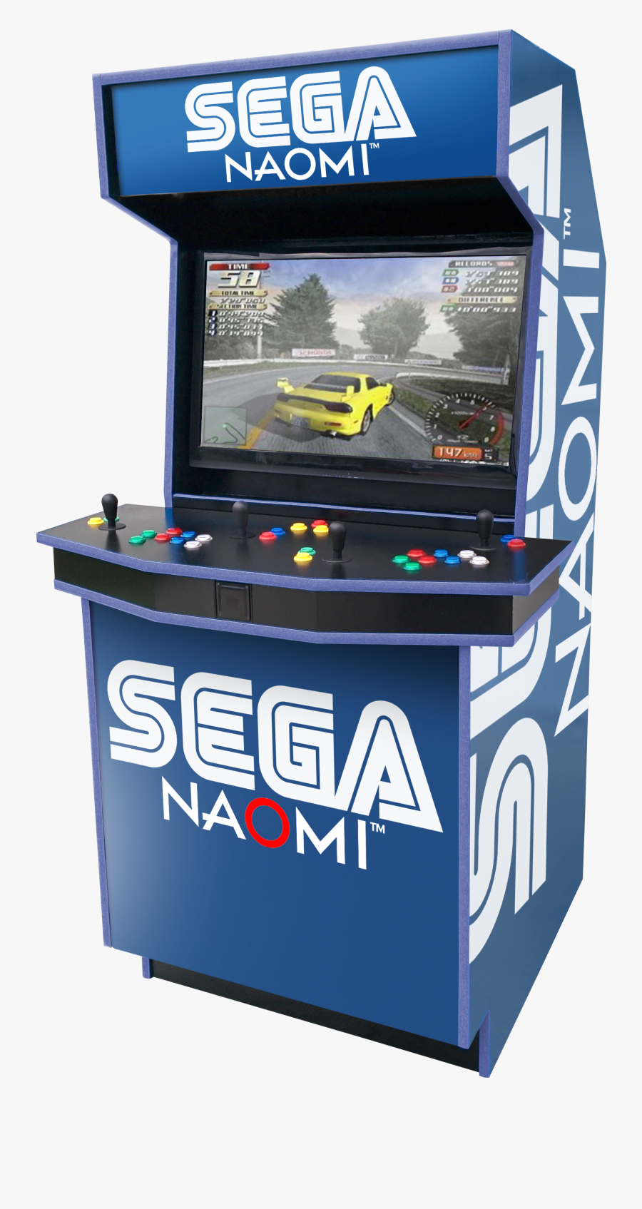 Sega Naomi Arcade Png, Transparent Clipart