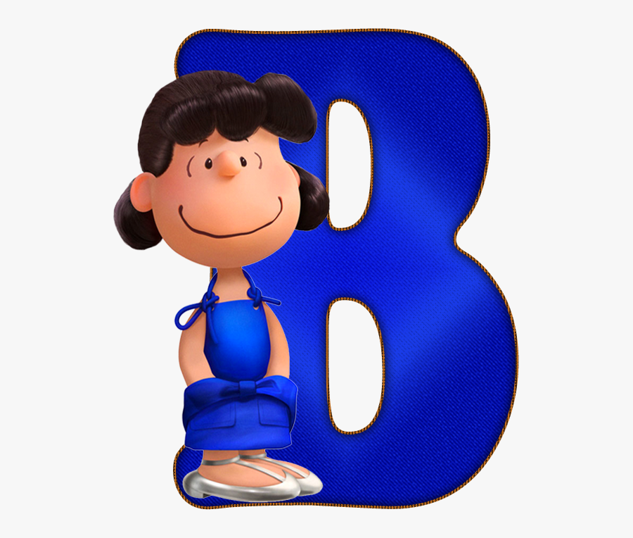 Lucy Van Pelt Alphabet, Transparent Clipart