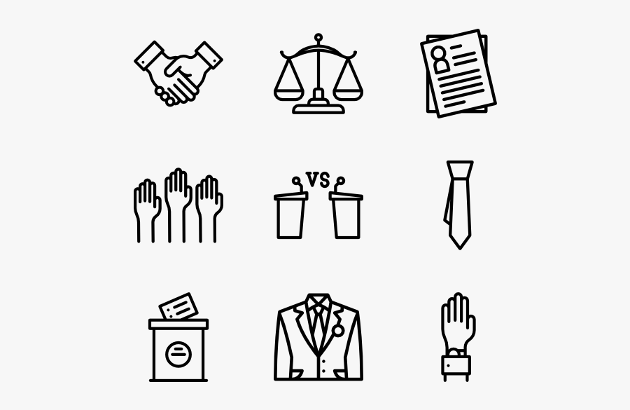 Voting Icon Packs - Politics Icons, Transparent Clipart