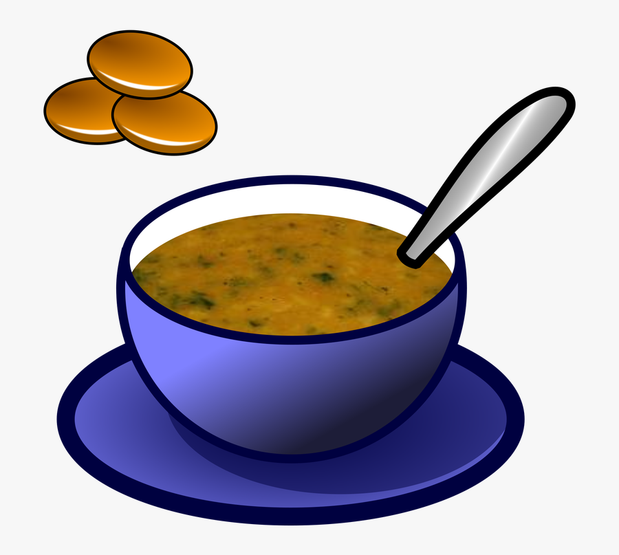 Picture - Cartoon Chicken Broth Soup, Transparent Clipart