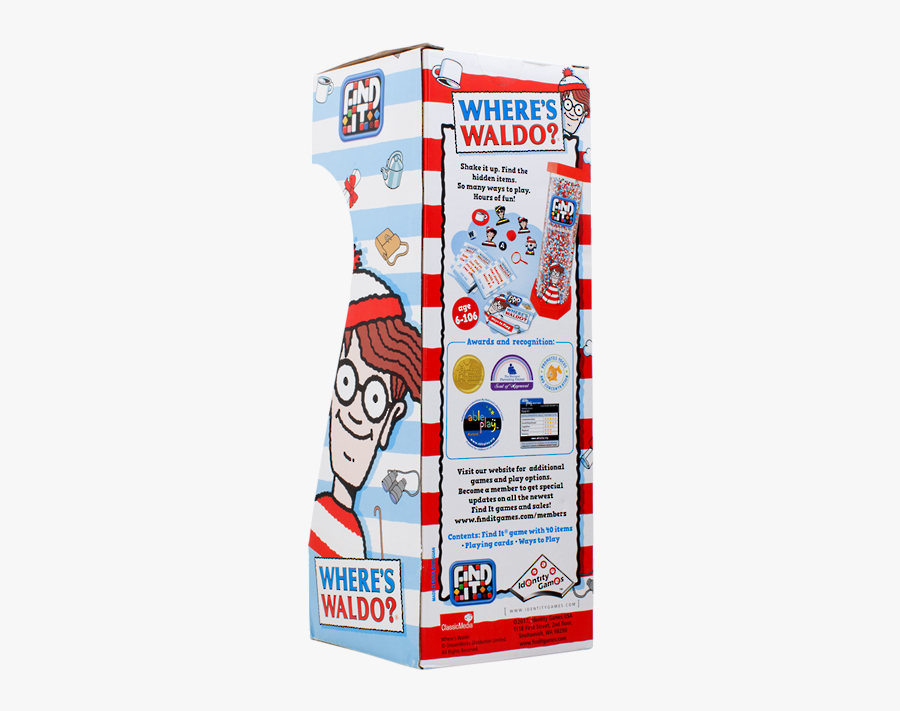 Find It Game Where's Waldo, Transparent Clipart