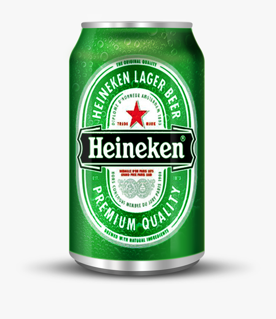 Heineken Material Deduction Beer Bottle International - Can Of Beer Png, Transparent Clipart