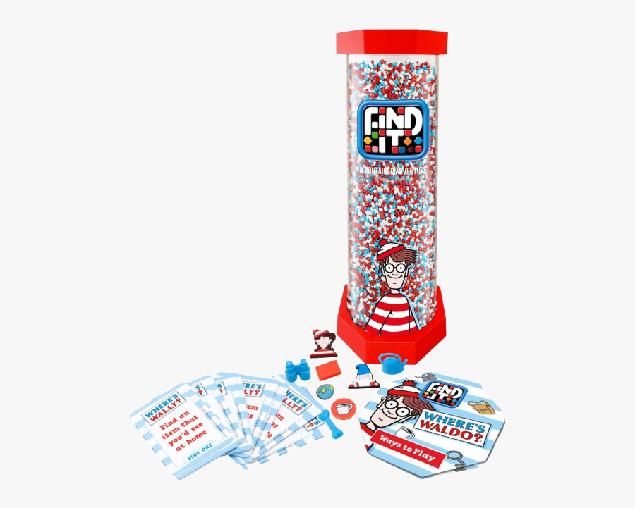 Transparent Wheres Waldo Png - Find It Game Waldo, Transparent Clipart