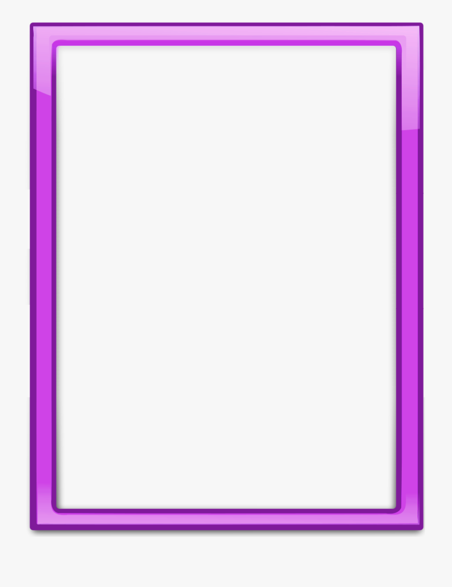 Red Frame Transparent Png Clipart Picture Frames Window - Colorfulness, Transparent Clipart