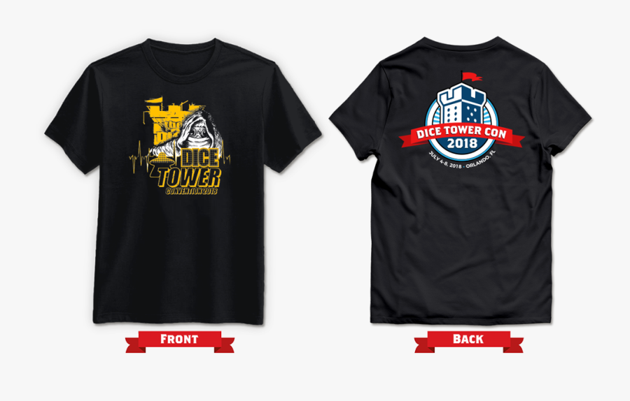 Exclusive Dice Tower Con - Active Shirt, Transparent Clipart