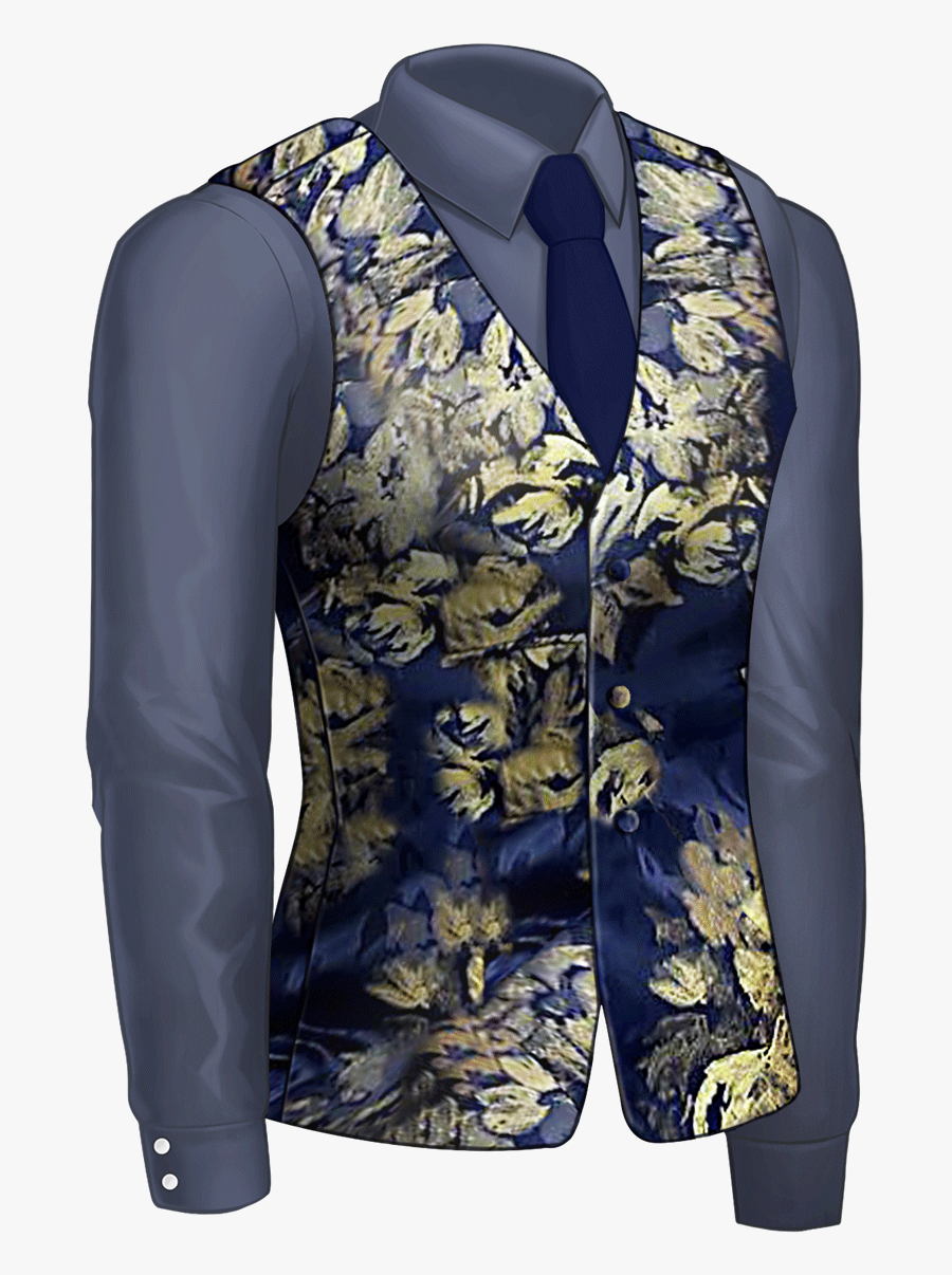 C 4mgeneric S4shirtlong Polyesterblue 59cbd35d9f Thumb - Formal Wear, Transparent Clipart