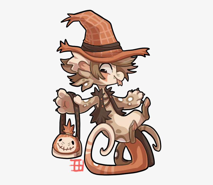 Scarecrow Clipart Creepy - Clip Art, Transparent Clipart