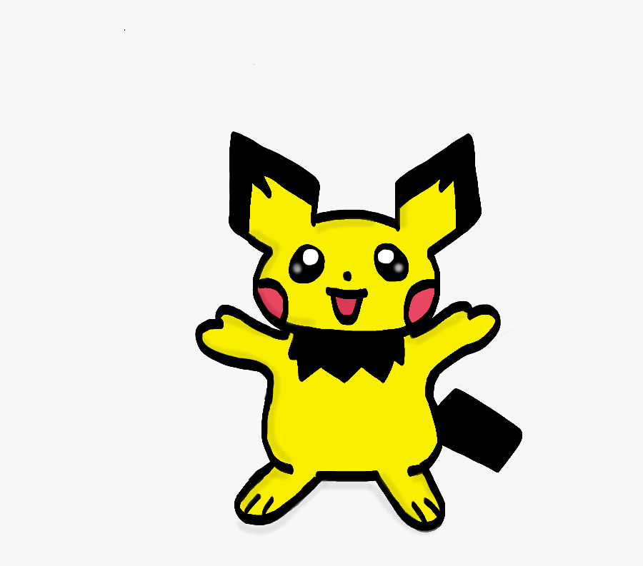 Pichu - Cartoon, Transparent Clipart