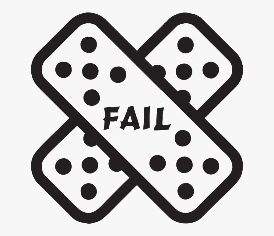Band-aid Fail Jdm Decal - Band Aid Sticker, Transparent Clipart