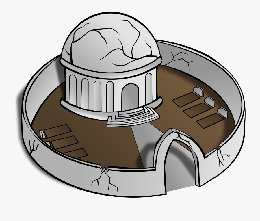 Monastery - Clipart - Rpg Map Elements Png, Transparent Clipart