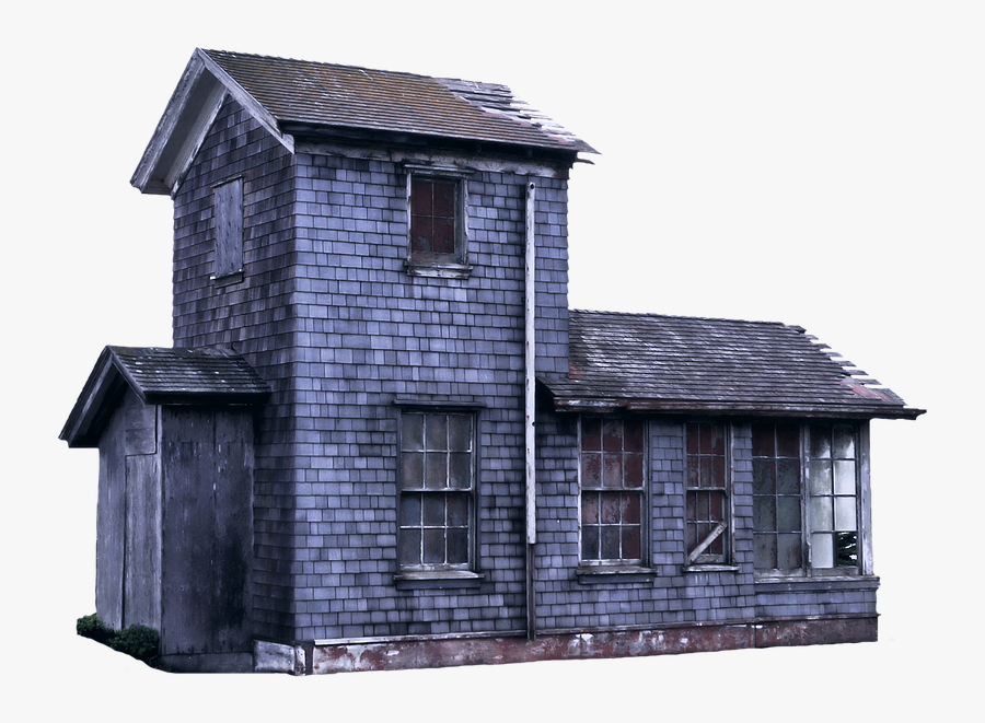 #shack #house #old #rundown #oldbuilding #sticker #freetoedit - Old House With Transparent Background, Transparent Clipart
