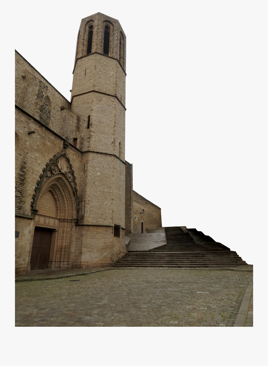 Old Building Png Image - Monastery Of Pedralbes, Transparent Clipart