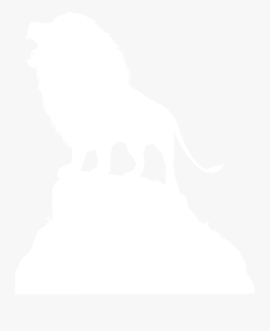 Transparent Lion Silhouette Png - Transparent Lion White Png, Transparent Clipart