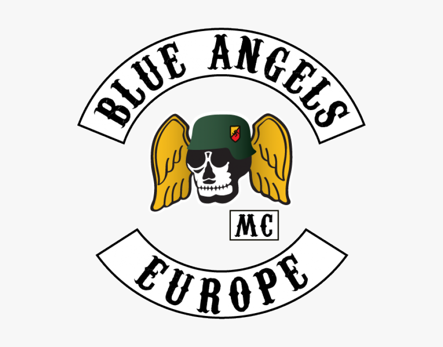 Blue Angels Mc Belgium - Label, Transparent Clipart