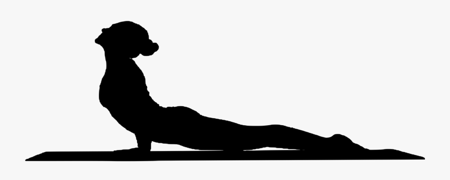 Yoga Black And White - Vinyasa Flow Yoga Art, Transparent Clipart