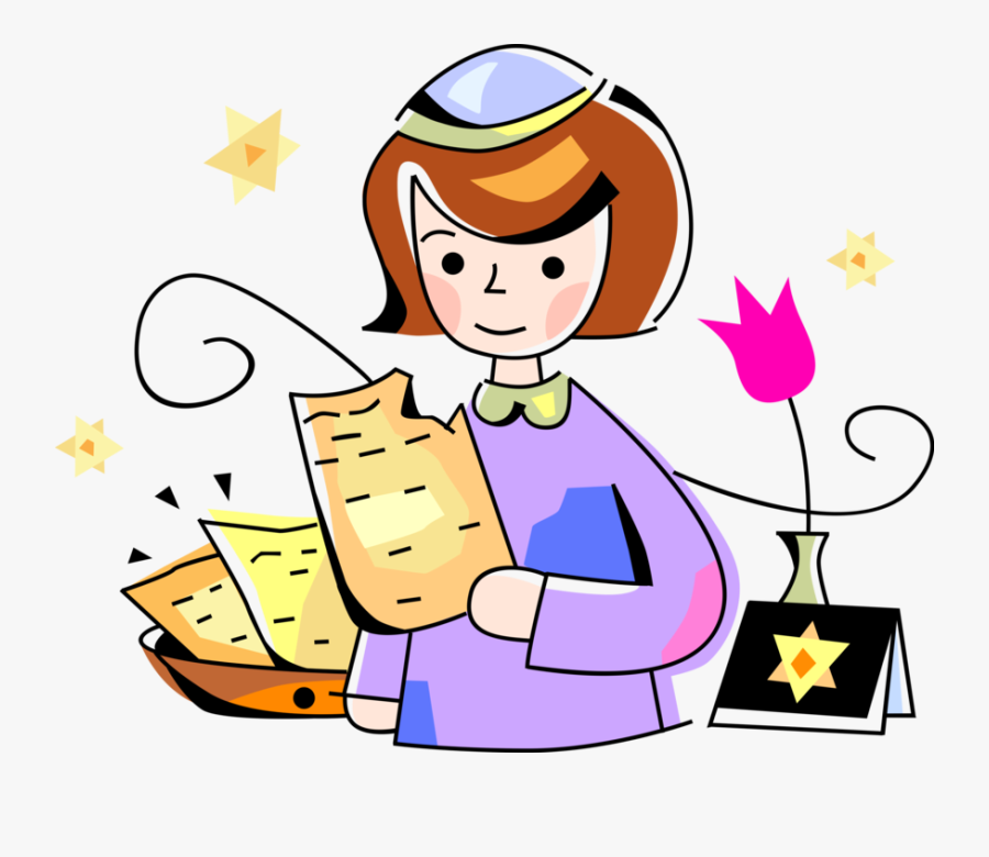 Jewish Matzah Yarmulke Star - Matzah Clipart Transparent Background, Transparent Clipart