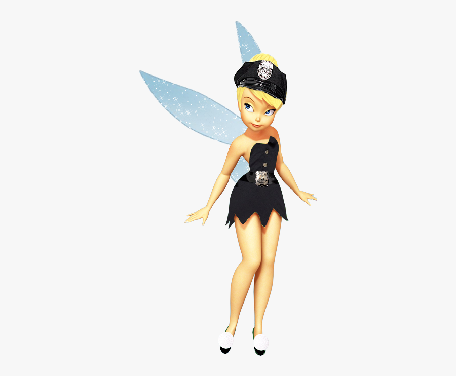 Tinkerbell Hot Police Miss - Tinkerbell Hot, Transparent Clipart