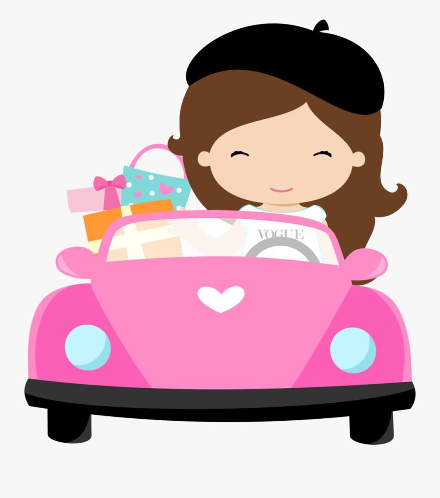 4shared - Clipart Girl Paris, Transparent Clipart