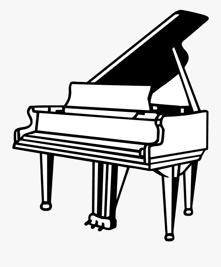 Music - Piano, Transparent Clipart