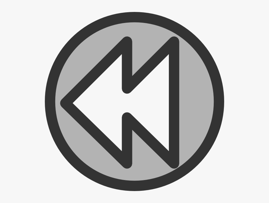 Double Arrow Left Png White, Transparent Clipart