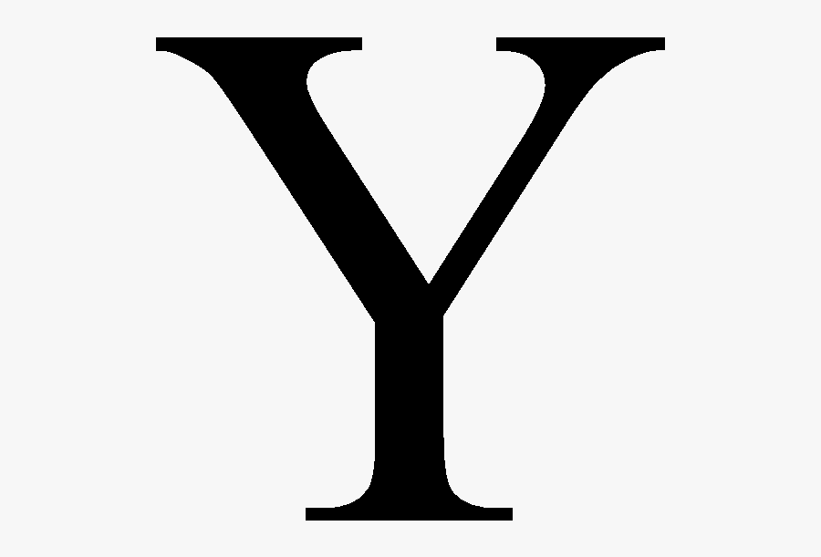Uppercase Letter Y - Y Png, Transparent Clipart