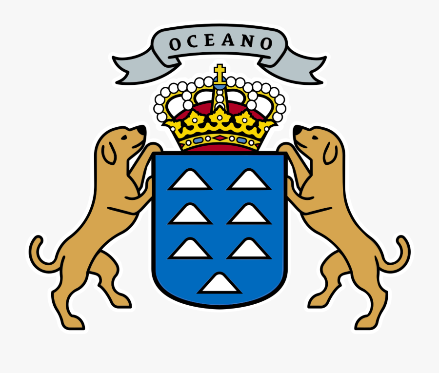 An Insight - Canary Islands Coat Of Arms, Transparent Clipart