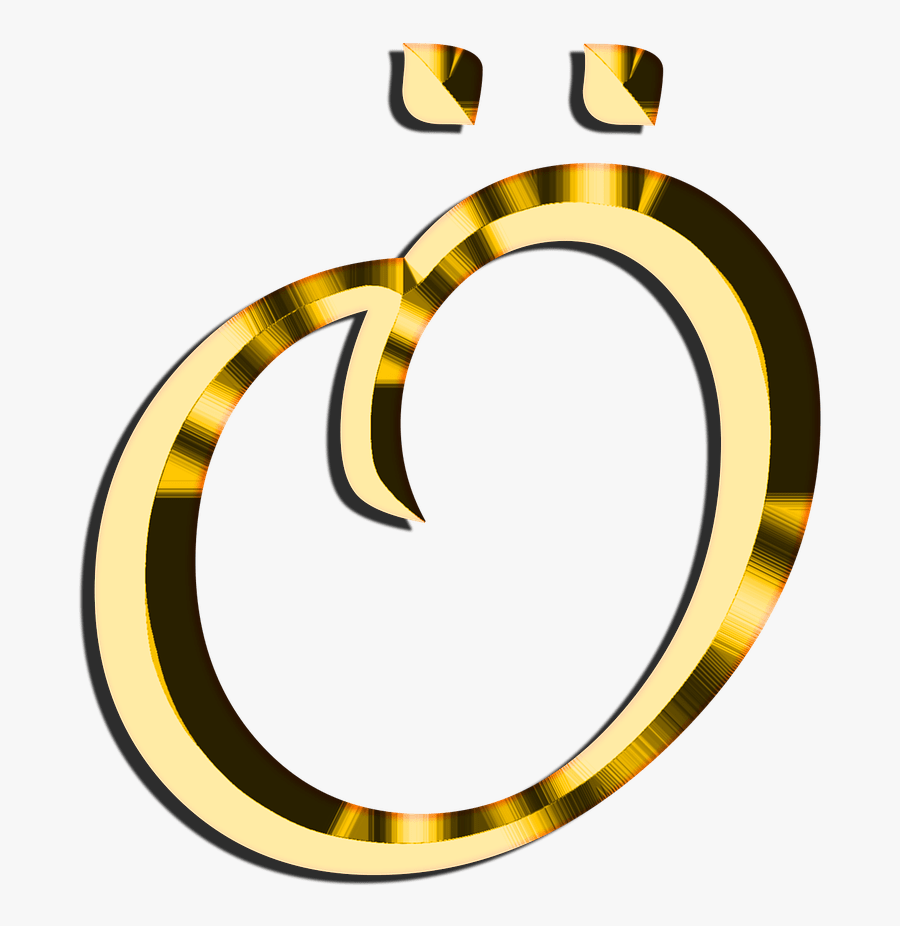 Capital Letter O With Diaeresis Clip Arts - Letter, Transparent Clipart