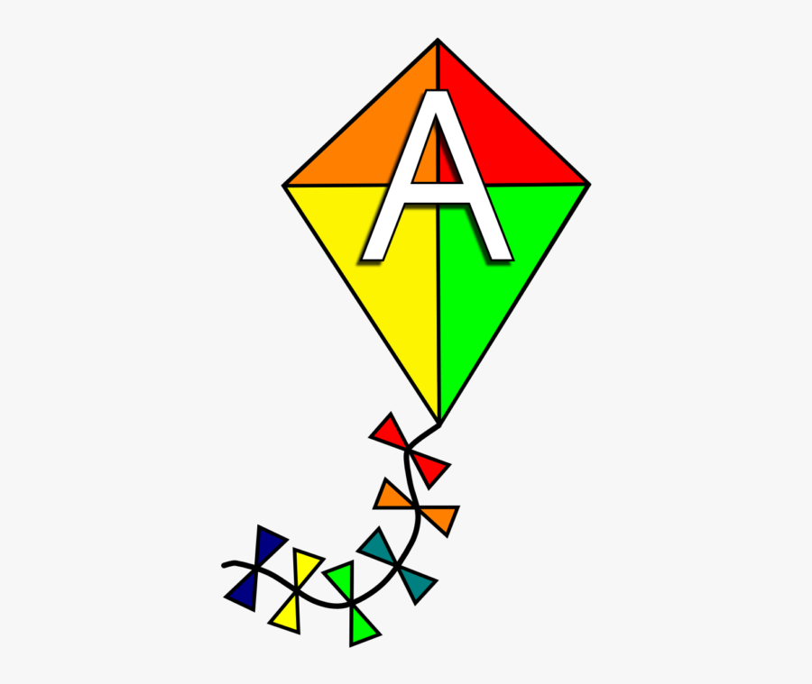 Kites With Numbers, Transparent Clipart