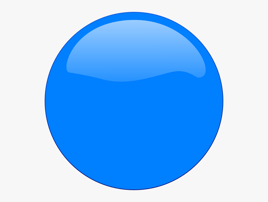 Blue Circle Icon Png, Transparent Clipart