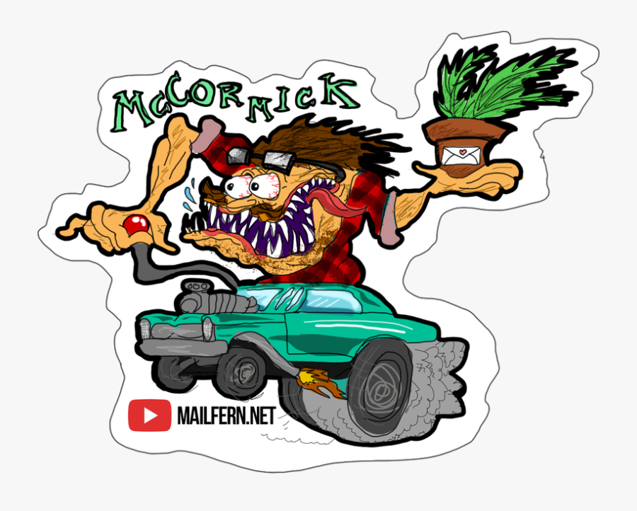 Tire Clipart Rat Fink - Cartoon, Transparent Clipart