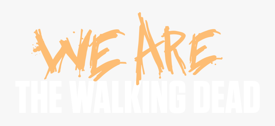 Transparent Walking Dead Clipart - Poster, Transparent Clipart