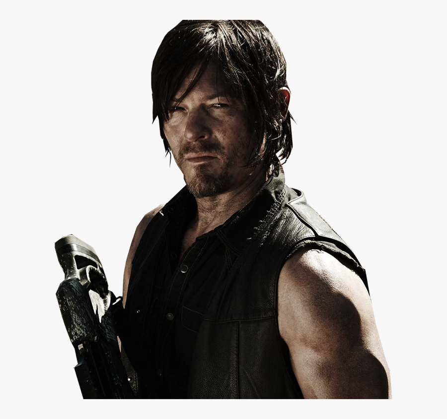 Clip Art Daryl And Beth Kiss - Daryl The Walking Dead Season 4, Transparent Clipart