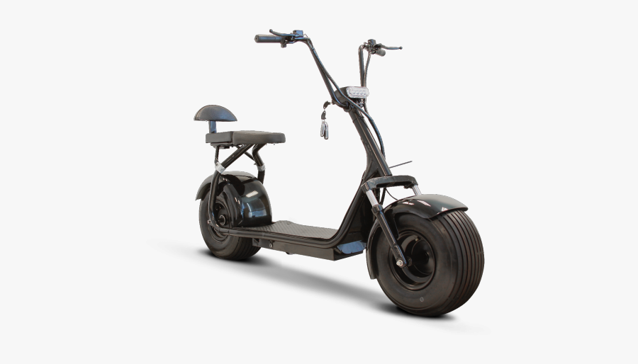 Clip Art Ewheels Tire Electric - El Scooter Fat Tire, Transparent Clipart