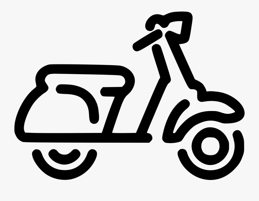 Transparent Motorbike Png - Vespa Scooter Logo Png, Transparent Clipart