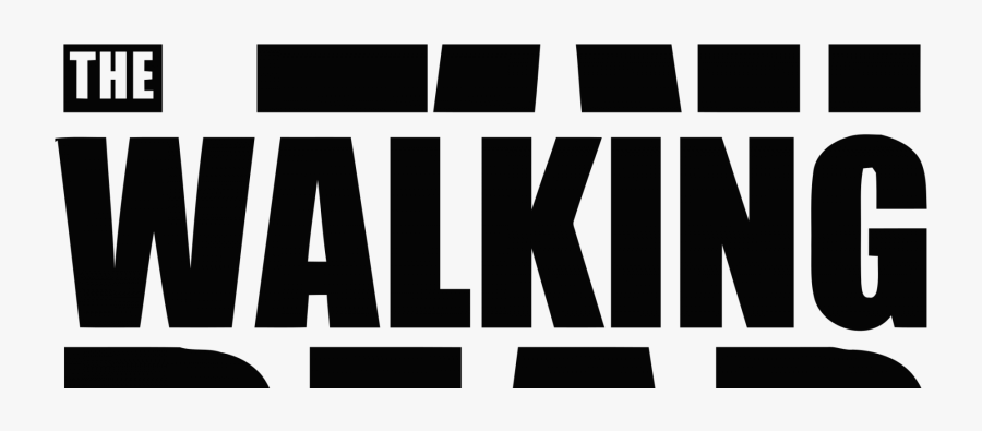 The Walking Dead Logo Png - Monochrome, Transparent Clipart