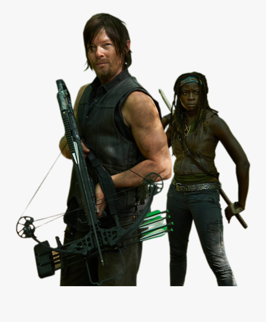 Twd Transparent Png - Walking Dead Daryl Png, Transparent Clipart