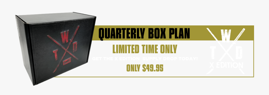 The Walking Dead Supply Drop Subscription Box - Graphics, Transparent Clipart